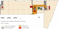 Typical floorplan in building OPERA Office