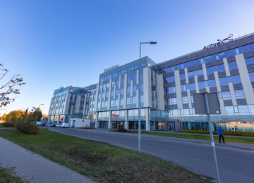 Astrum Business Park with a certificate