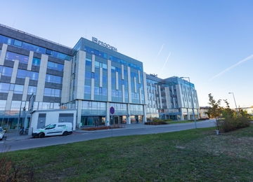 Astrum Business Park with a certificate
