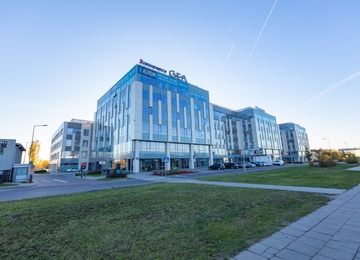 Astrum Business Park with a certificate