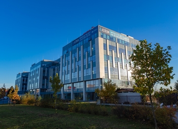 Astrum Business Park with a certificate