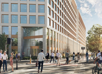 Brain Office with a topping out ceremony