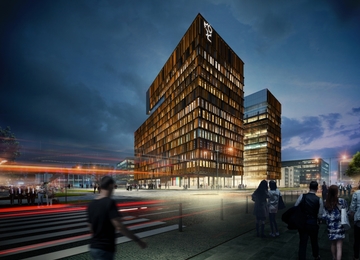 Brama Miasta office complex is a pearl of Łódź