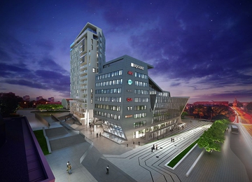 The first A-class office is swiftly ascending in Olsztyn