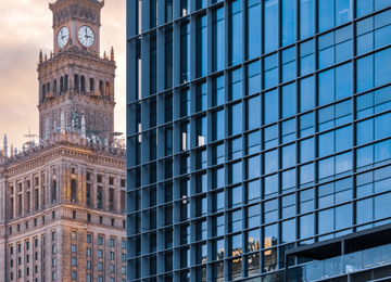 The Warsaw Central Point skyscraper is growing up