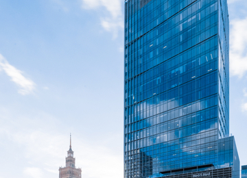 The Warsaw Central Point skyscraper is growing up