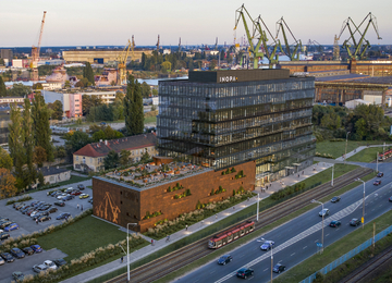 New green office building in Gdańsk