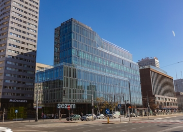 Topping out of the Centrum Marszalkowska
