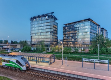Marynarska Business Park with the BREEAM certificate