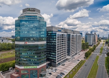 Modernization of the entrance area at the Eurocentrum-Alfa office building