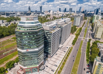 Modernization of the entrance area at the Eurocentrum-Alfa office building
