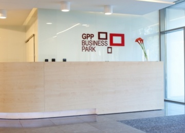 GPP Business Park IV with the BREEAM certificate