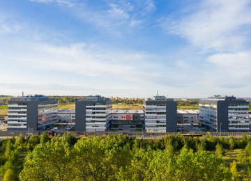 GPP Business Park IV with the BREEAM certificate