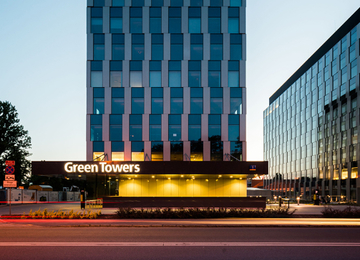 Wrocław: second phase of Green Towers under construction