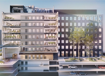 Construction works of Green2Day office building in progress