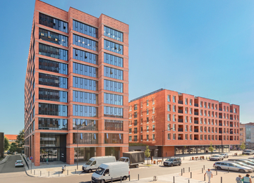 Topping out on Heweliusz Street