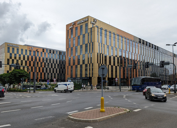 The last construction stage of High5ive building