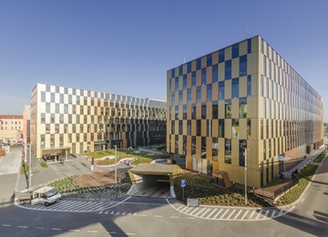 The last construction stage of High5ive building