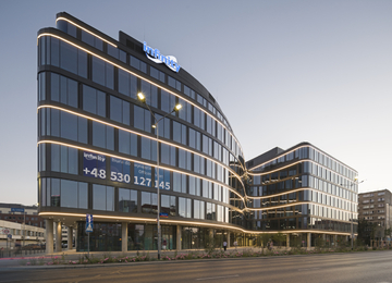 Underground construction of Infinity office building is completed