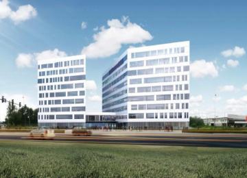 Kapelanka 42 with LEED Gold certificate