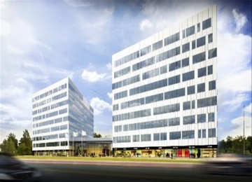 Kapelanka 42 with LEED Gold certificate
