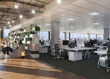 Wrocław MidPoint71 office building is under construction