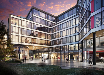 The construction of the new office building in Krakow has started