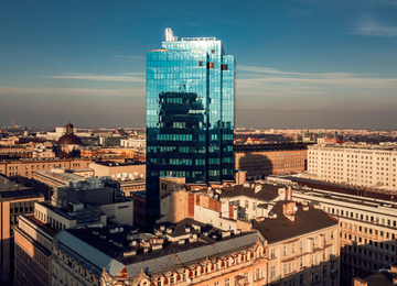 Moniuszki Tower office building with BREEAM certificate