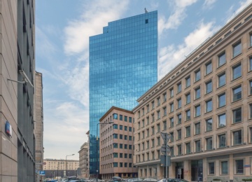 Moniuszki Tower office building with BREEAM certificate