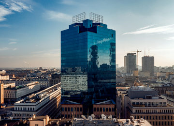 Moniuszki Tower office building with BREEAM certificate