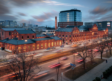 Monopolis tower construction at the finish line