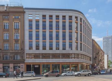 Warsaw: New office building at Chmielna Street