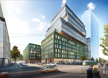 Next building of Nowy Rynek completed