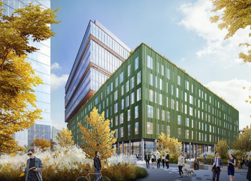 Next building of Nowy Rynek completed