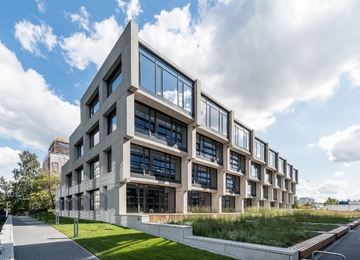 Unconventional office complex in Służewiec