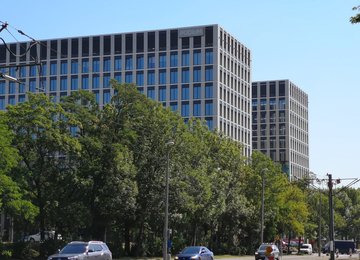 The construction works of Podium Park in Cracow has started