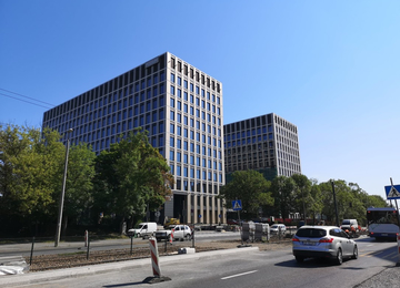 Podium Park B is one of the most ecological office buildings in Poland