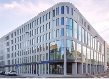 LC Corp's office building rising in Wrocław