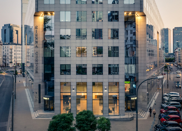 Sienna Center office building with green certificate