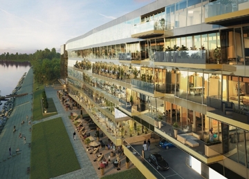 The Tides opening offices by the Vistula River