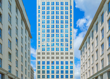 Unity Centre at the finish line