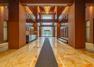 Unity Centre at the finish line