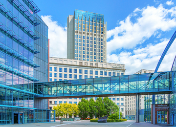 Unity Centre at the finish line