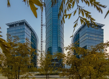 Frontex in Warsaw Spire