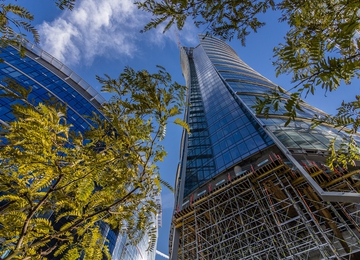 Frontex in Warsaw Spire