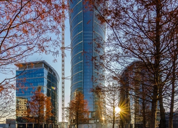 Frontex in Warsaw Spire