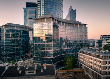 New office building under construction