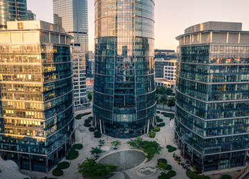 New office building under construction