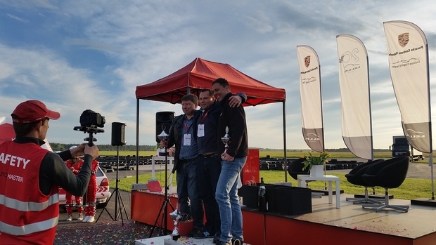 Tomek Czuba - the winner of the ABSL Rally