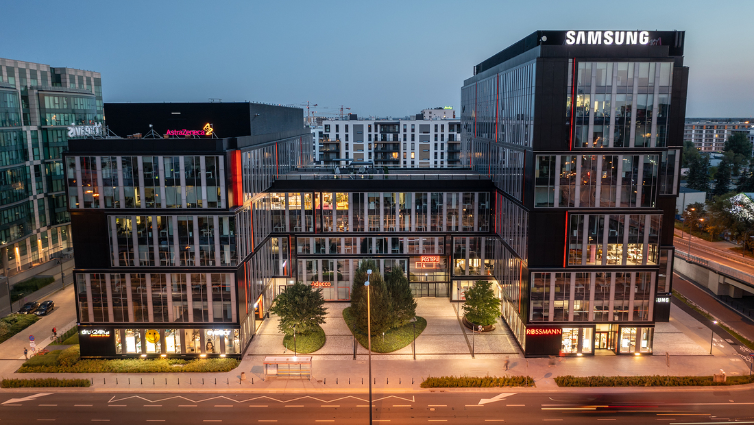 Samsung Electronics Polska pozostaje w biurowcu Postępu 14